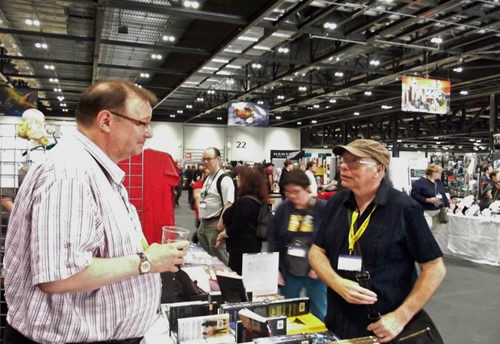 Stan Nicholls and Ian Whates of NewCon Press