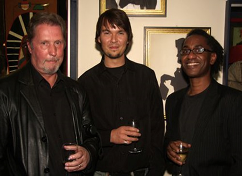Les Edwards, Dominic Harman and Chris Baker at the 2011 Gemmell Awards