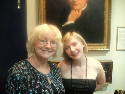 Anne Nicholls and Anna Kennedy at the 2011 Gemmell Awards