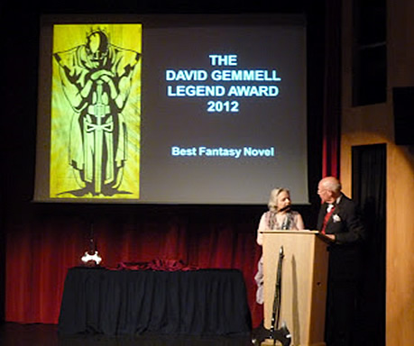 The David Gemmell 2012 Legend Award presentation
