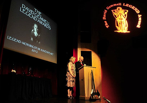 The David Gemmell 2012 Legend Award presentation