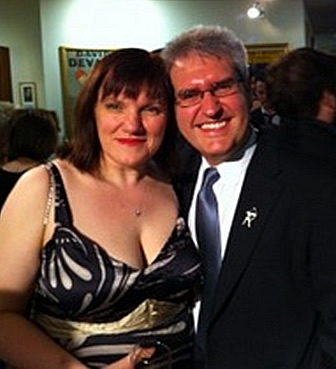 Marie O'Reagan & Paul Kane at the 2012 Gemmell Awards