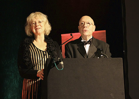 Anne & Stan Nicholls introduce, and remember Deborah Miller at the 2013 Gemmell Awards