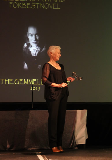 Stella Gemmell presents the Legend Award